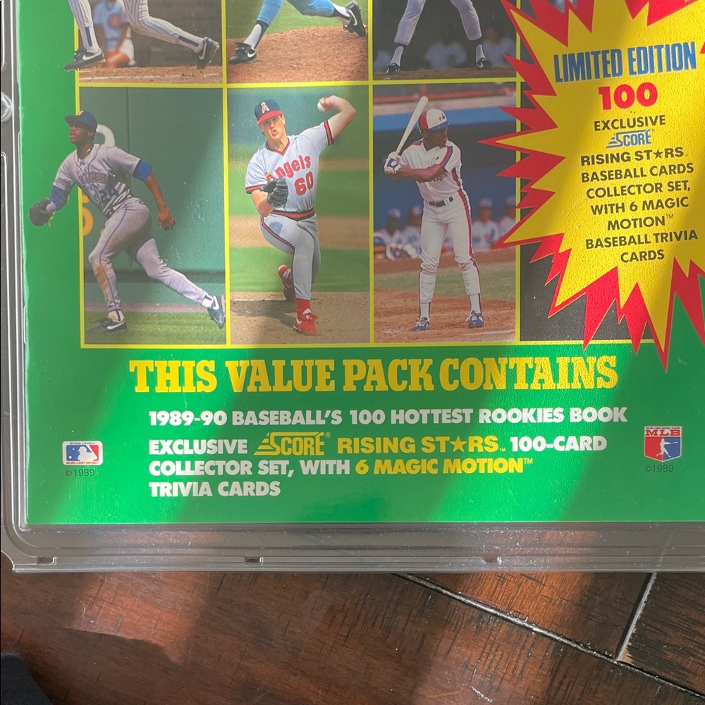 1989-90 Baseball's 100 Hottest Rookies Value Pack - Picture 4 of 4